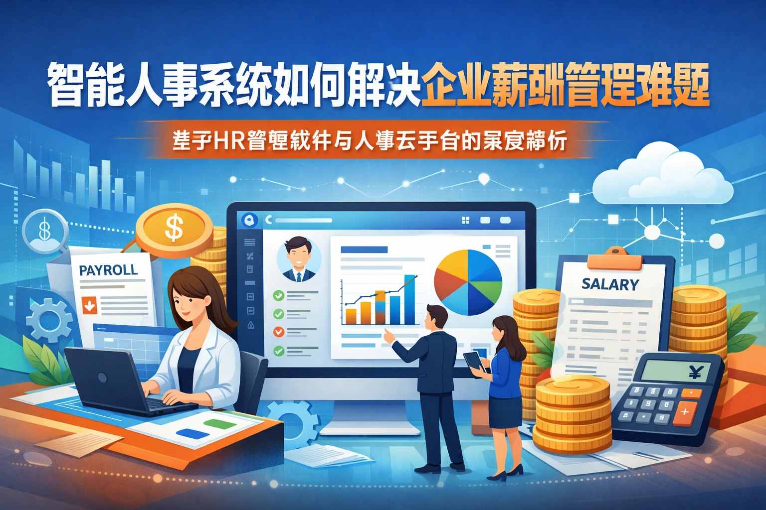 智能人事系统如何解决企业薪酬管理难题 - 基于HR管理软件与人事云平台的深度解析
