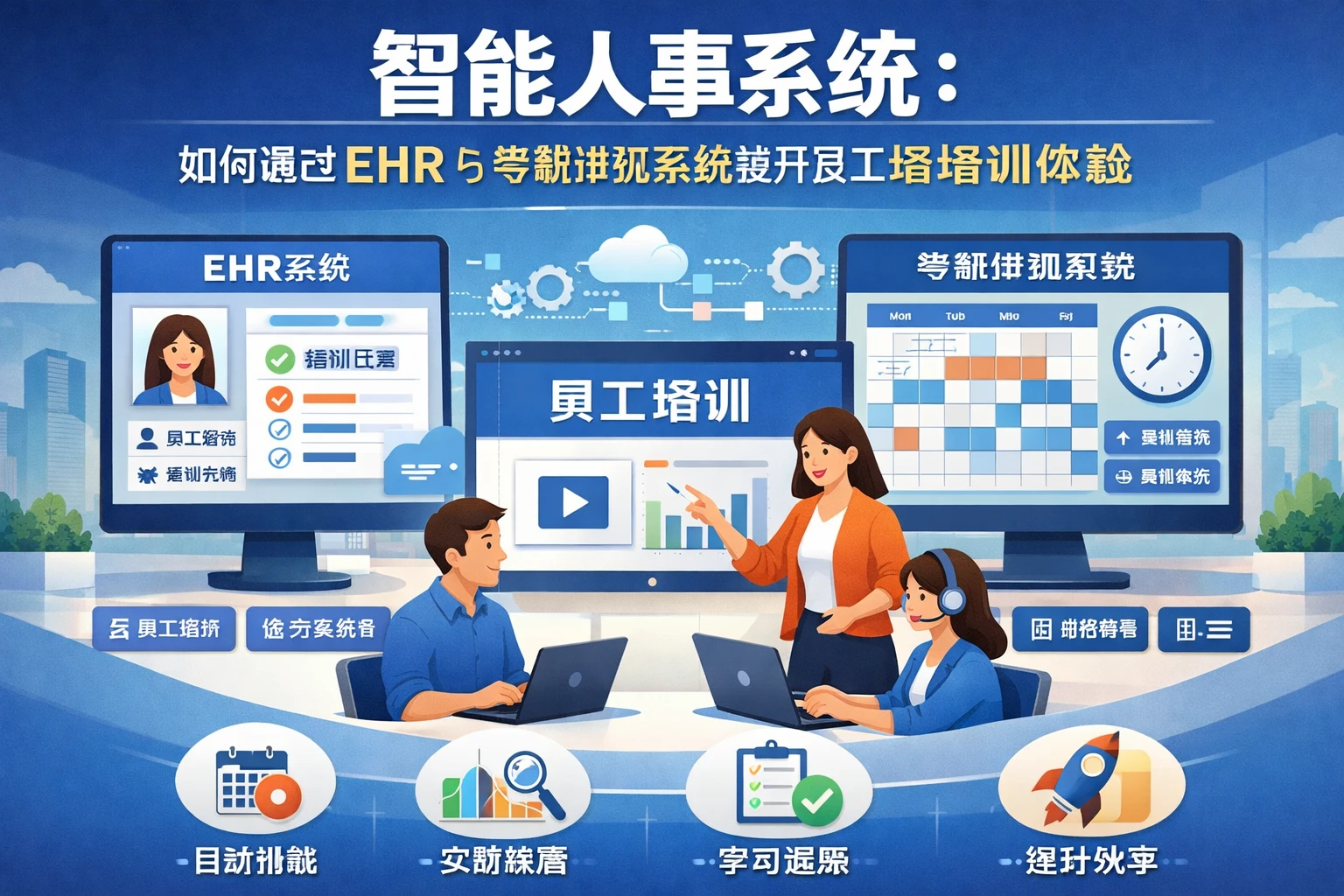 智能人事系统：如何通过EHR与考勤排班系统提升员工培训体验