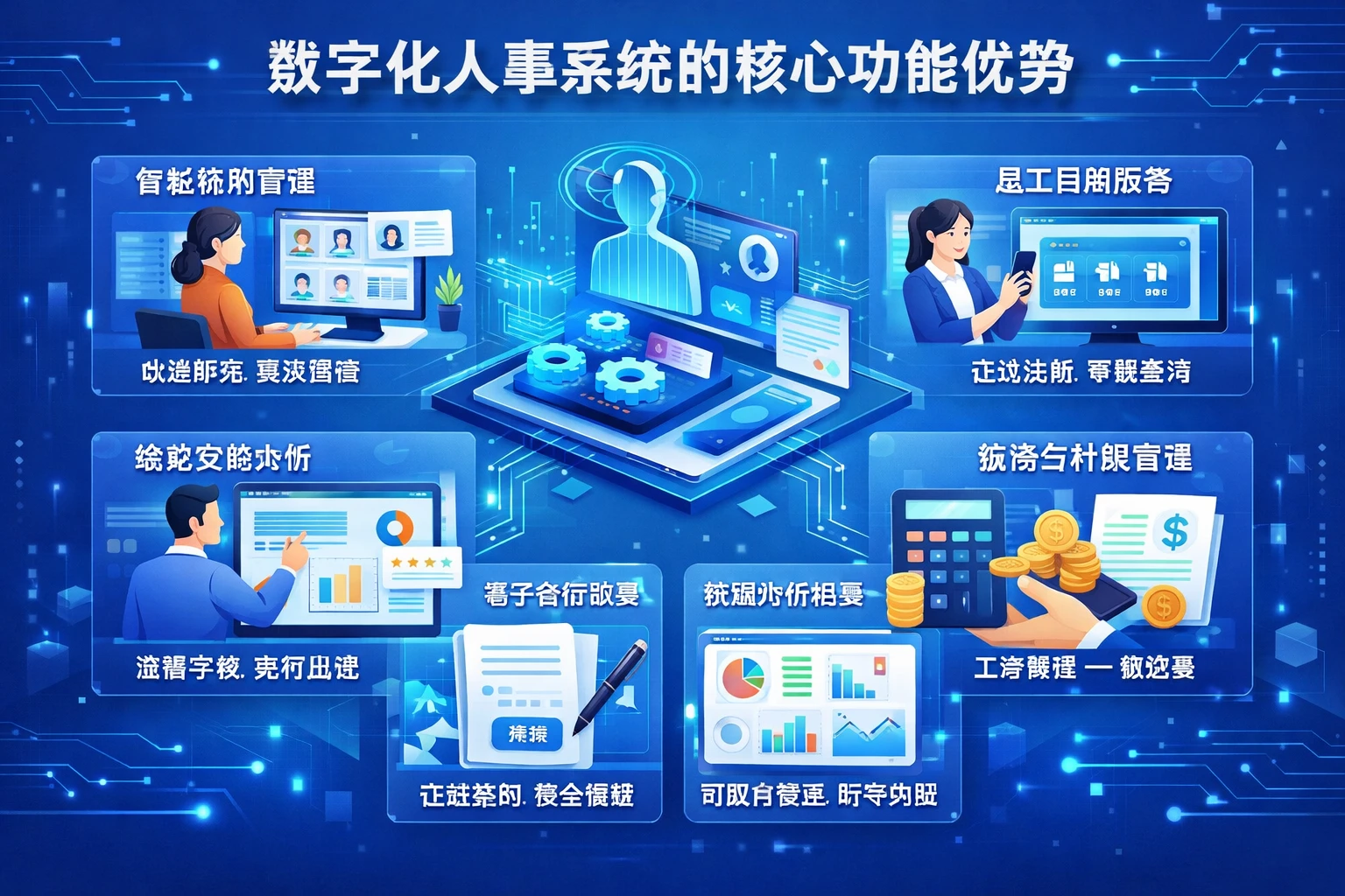 数字化人事系统的核心功能优势