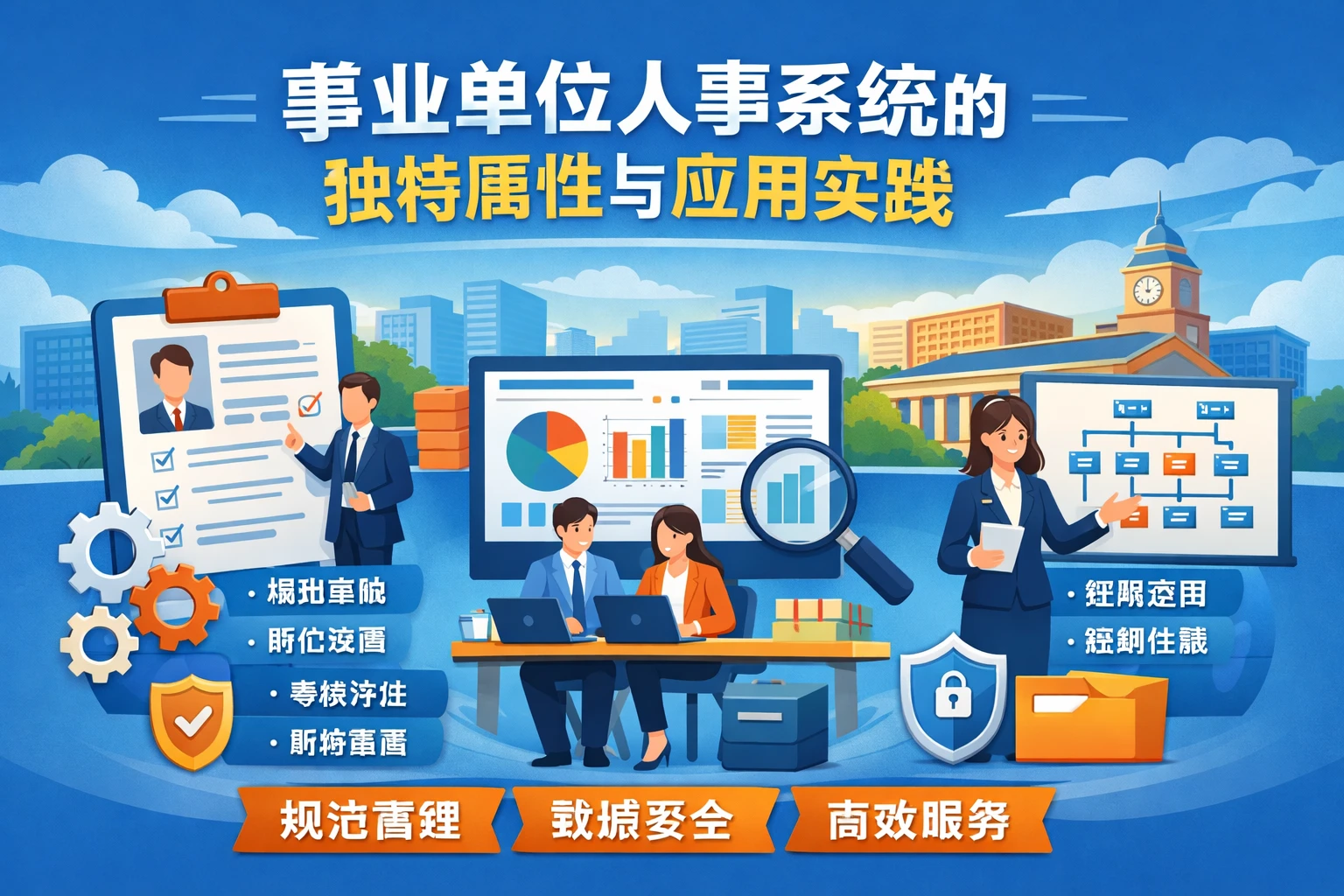 事业单位人事系统的独特属性与应用实践