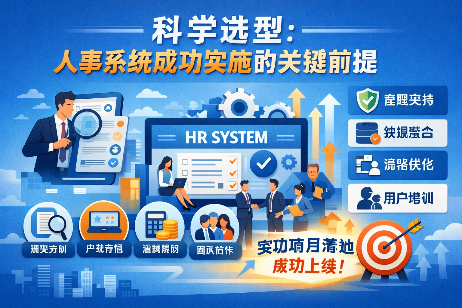 科学选型：人事系统成功实施的关键前提