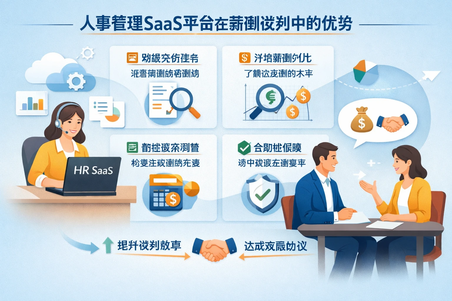 人事管理SaaS平台在薪酬谈判中的优势