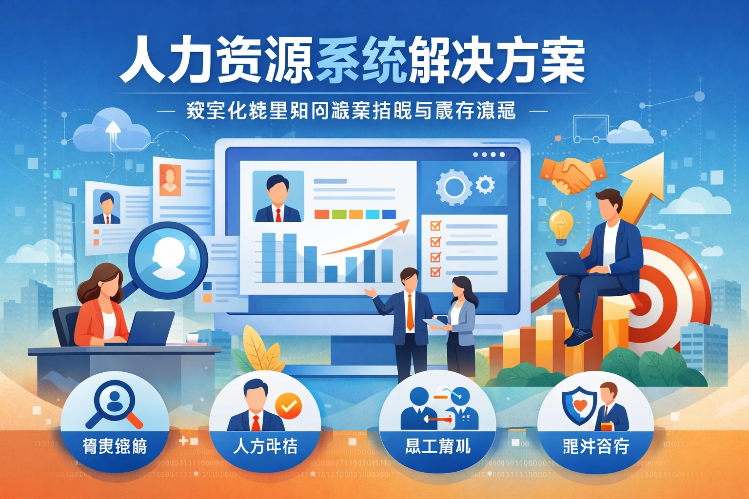 人力资源系统解决方案：数字化转型如何破解招聘与留存难题