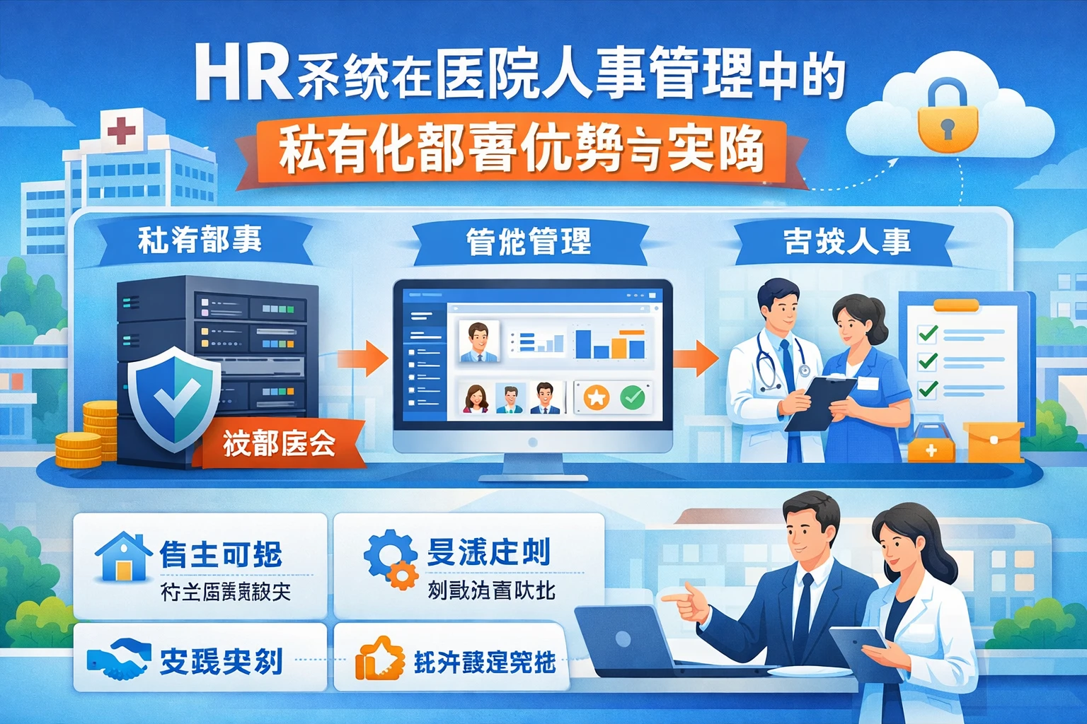 HR系统在医院人事管理中的私有化部署优势与实践