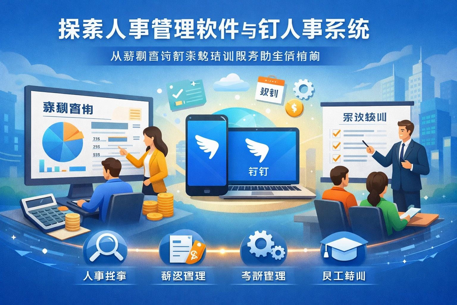 探索人事管理软件与钉钉人事系统：从薪酬查询到系统培训服务的全面指南