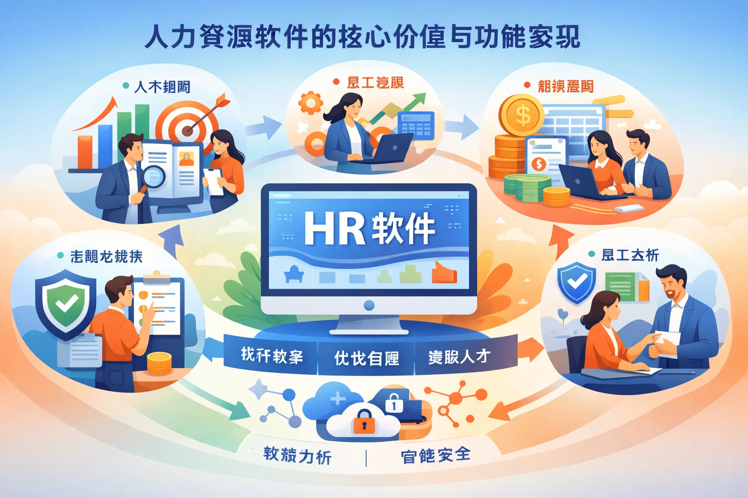 人力资源软件的核心价值与功能实现