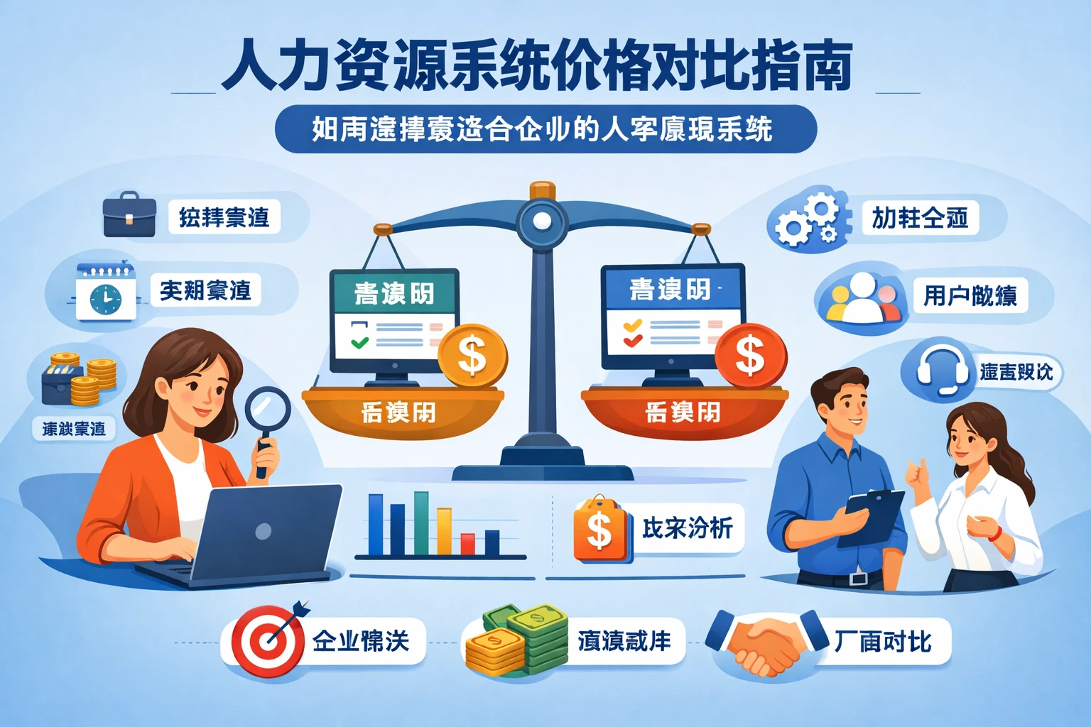 人力资源系统价格对比指南：如何选择最适合企业的人事管理系统