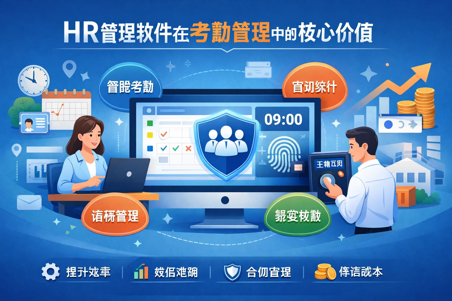 HR管理软件在考勤管理中的核心价值