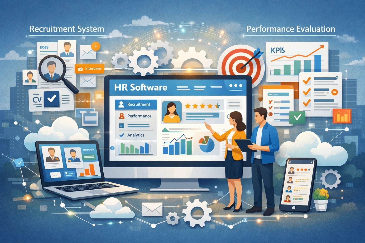 高效HR管理软件与招聘管理系统、绩效考评系统的整合应用