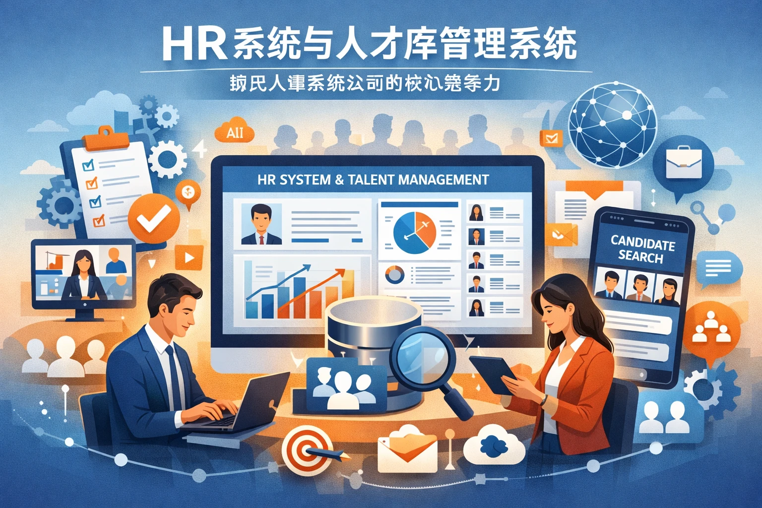 HR系统与人才库管理系统：现代人事系统公司的核心竞争力