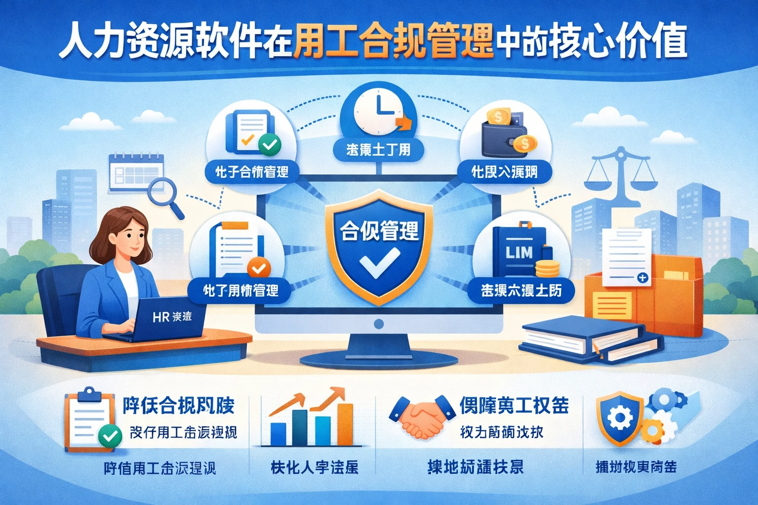 人力资源软件在用工合规管理中的核心价值