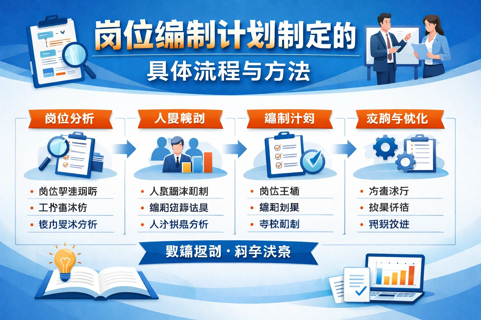 岗位编制计划制定的具体流程与方法