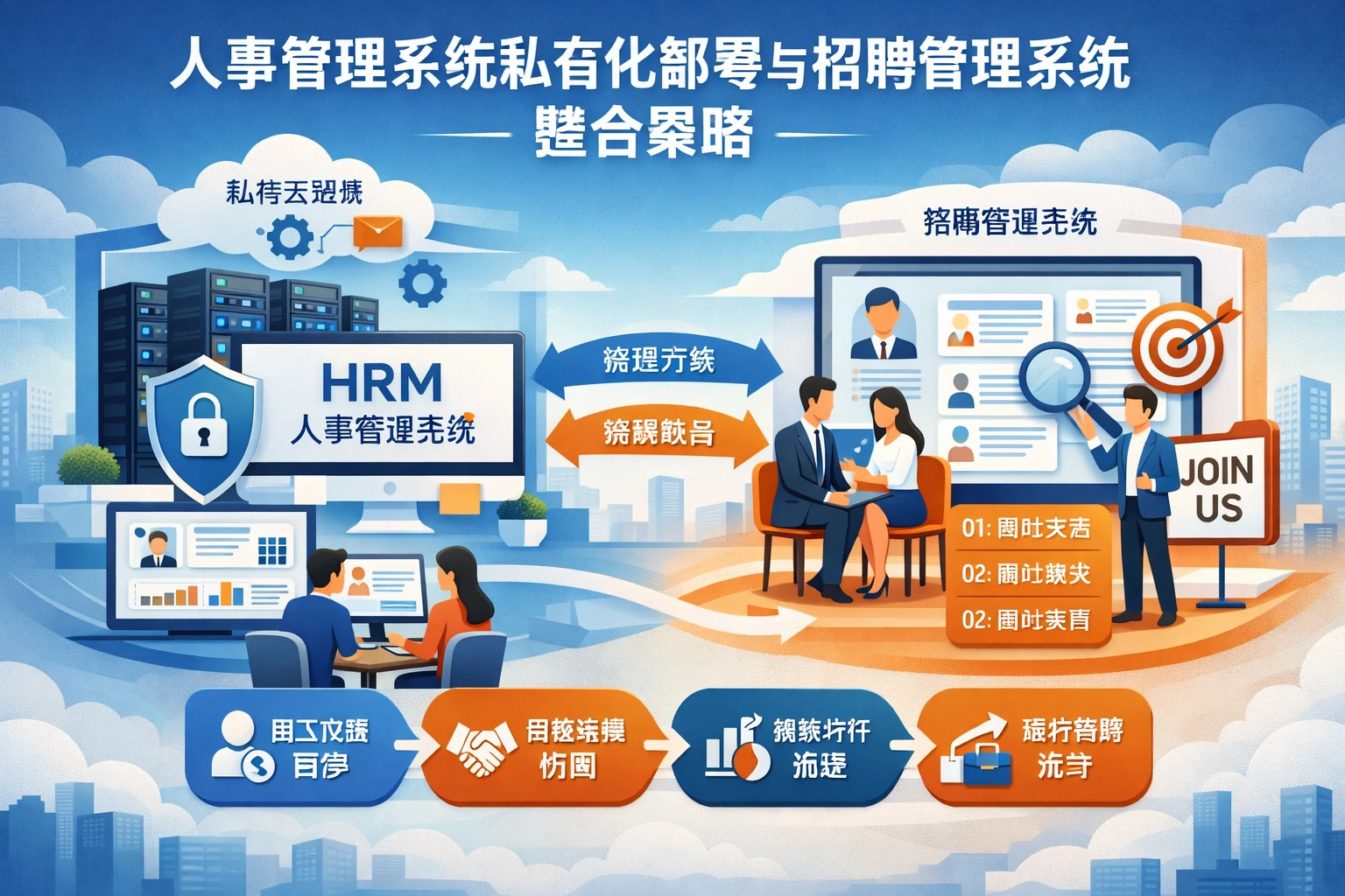 人事管理系统私有化部署与招聘管理系统整合策略