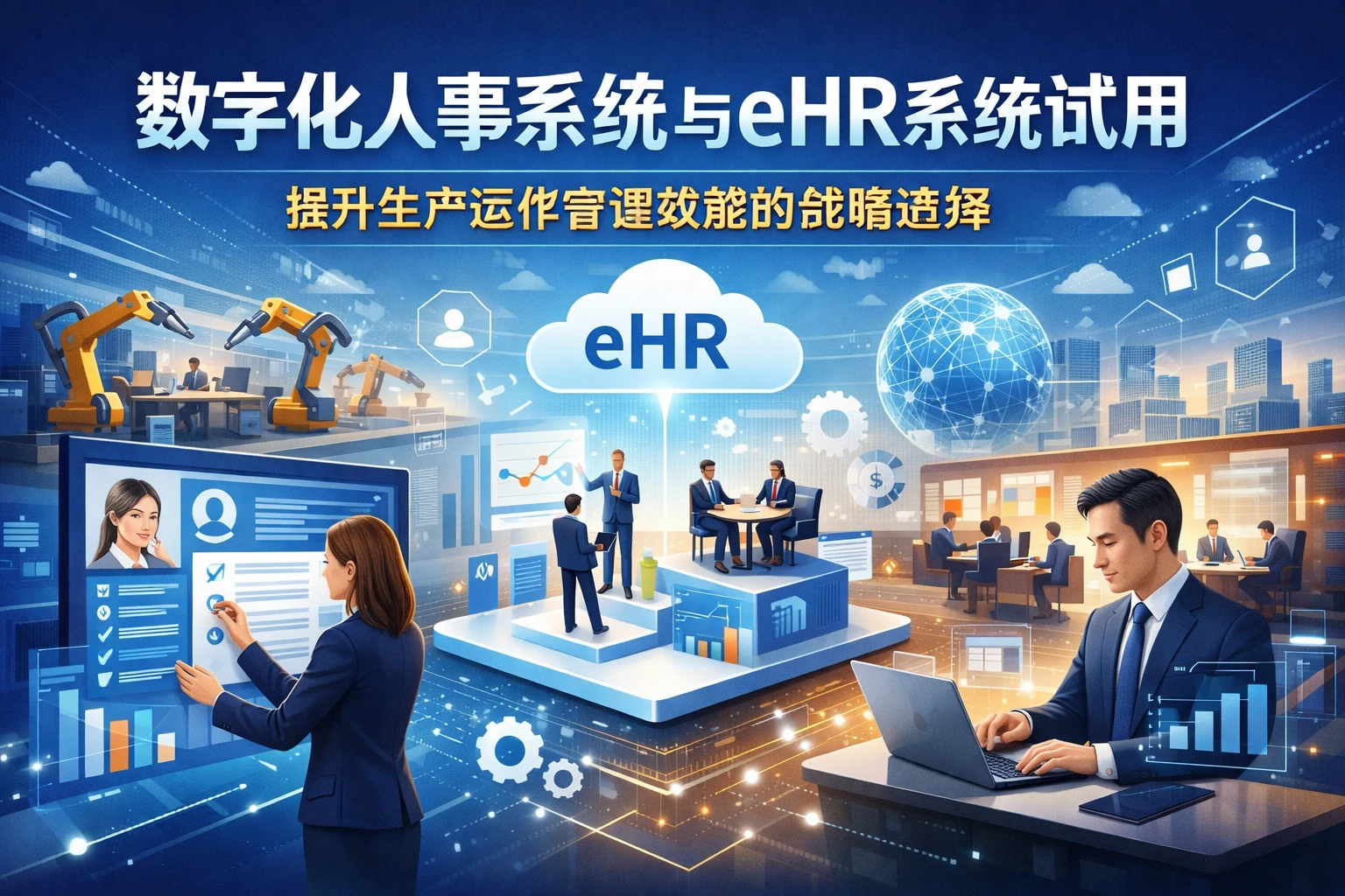 数字化人事系统与eHR系统试用：提升生产运作管理效能的战略选择
