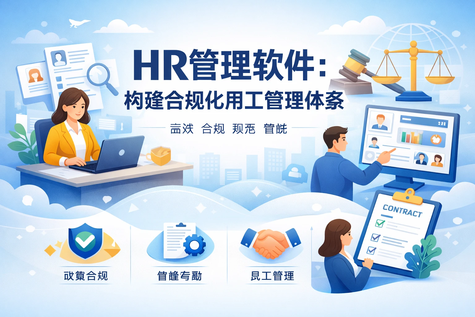 HR管理软件：构建合规化用工管理体系