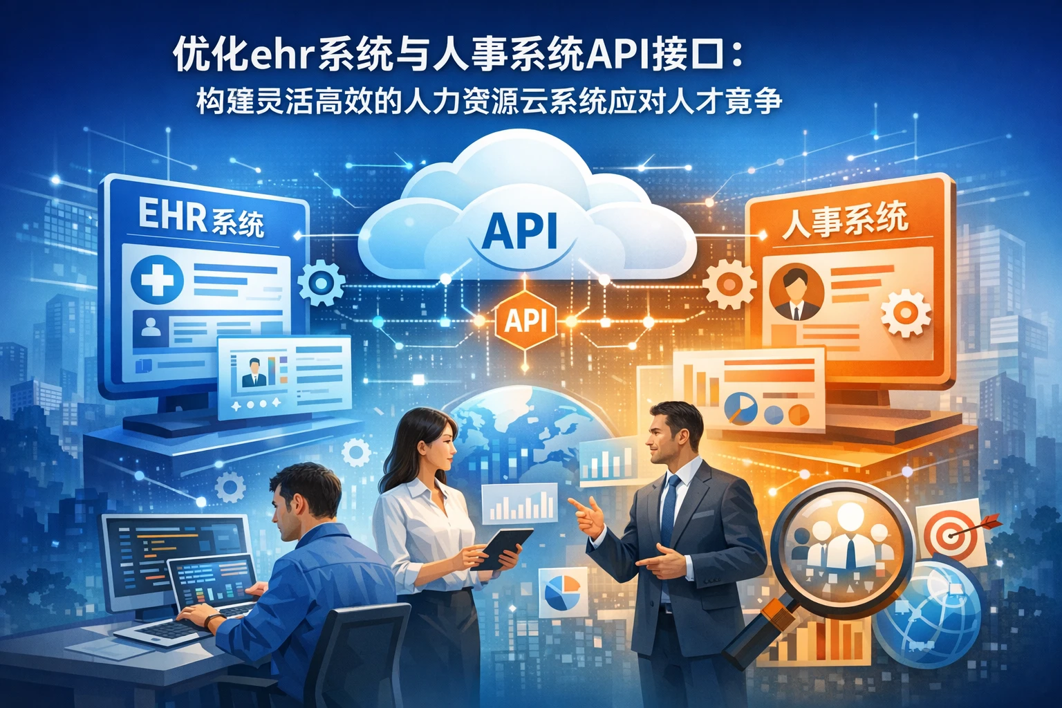 优化ehr系统与人事系统API接口：构建灵活高效的人力资源云系统应对人才竞争