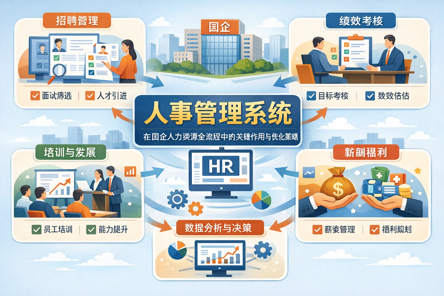 人事管理系统在国企人力资源全流程中的关键作用与优化策略