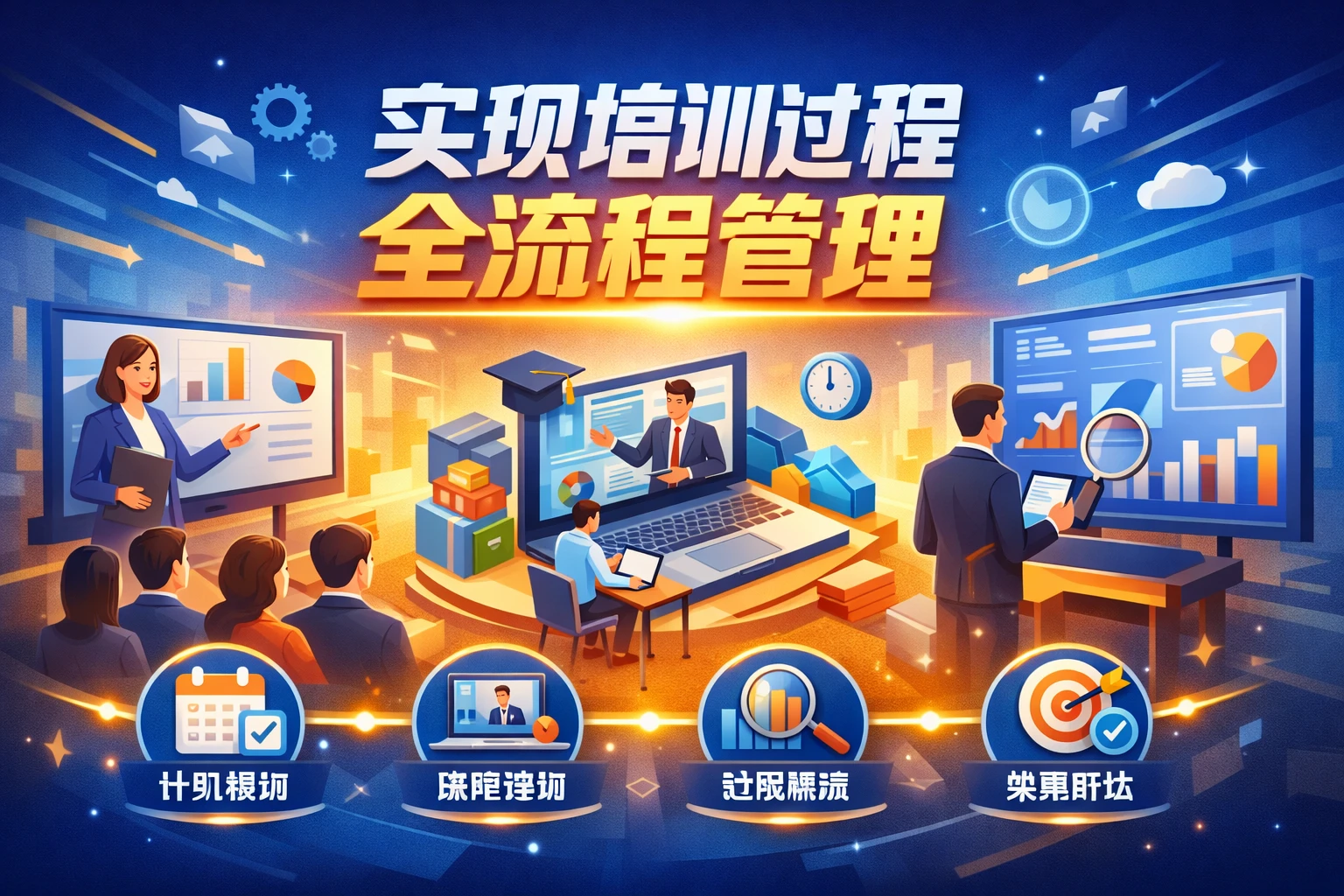 实现培训过程全流程管理