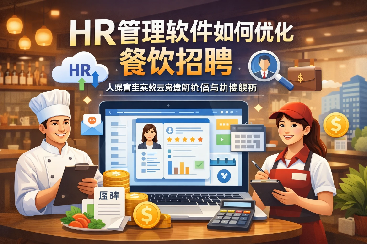 HR管理软件如何优化餐饮招聘：人事管理系统云端版的价值与价格解析