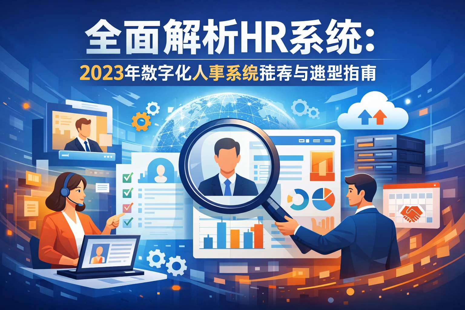 全面解析HR系统：2023年数字化人事系统推荐与选型指南