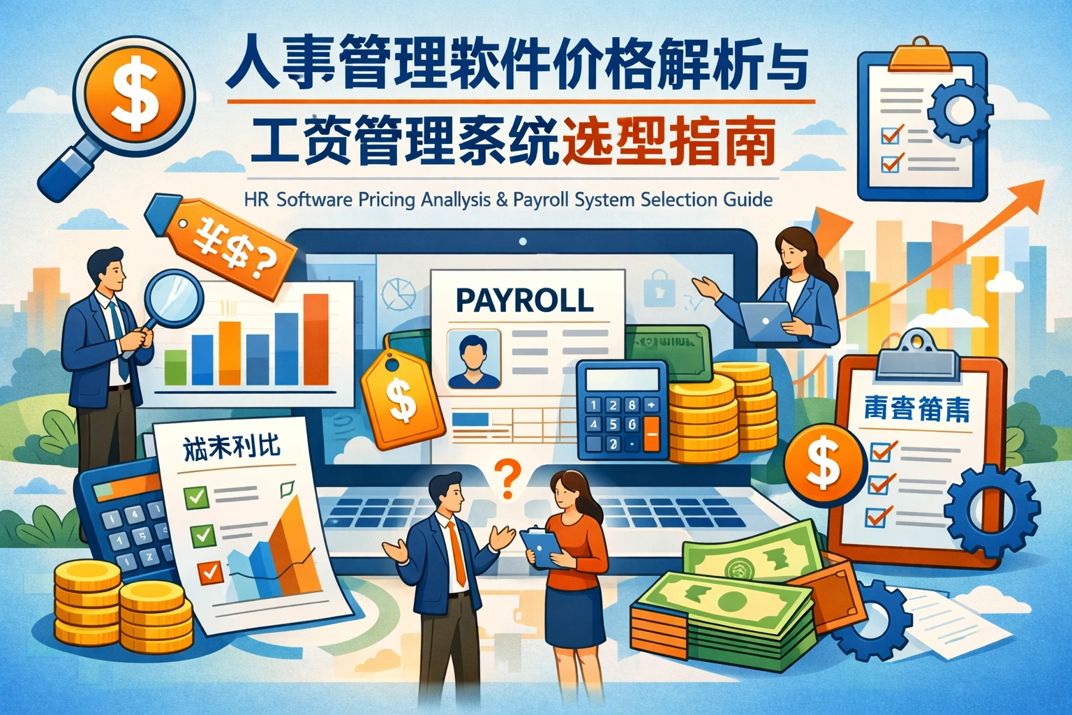 人事管理软件价格解析与工资管理系统选型指南