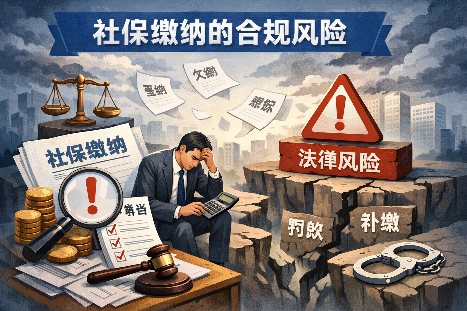社保缴纳的合规风险