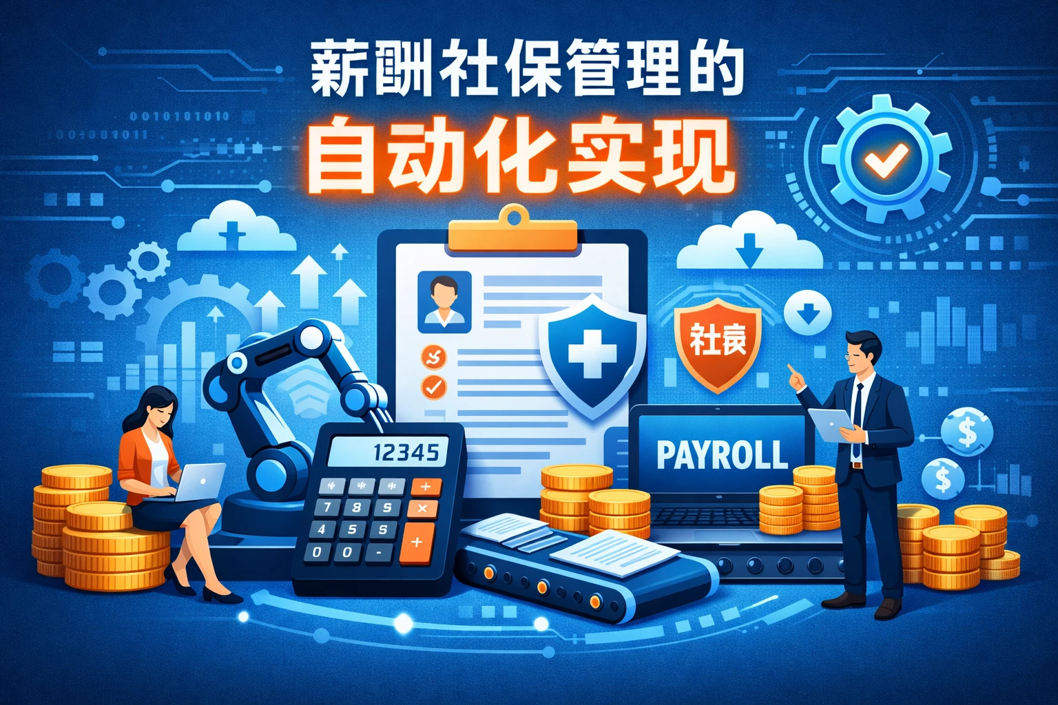薪酬社保管理的自动化实现