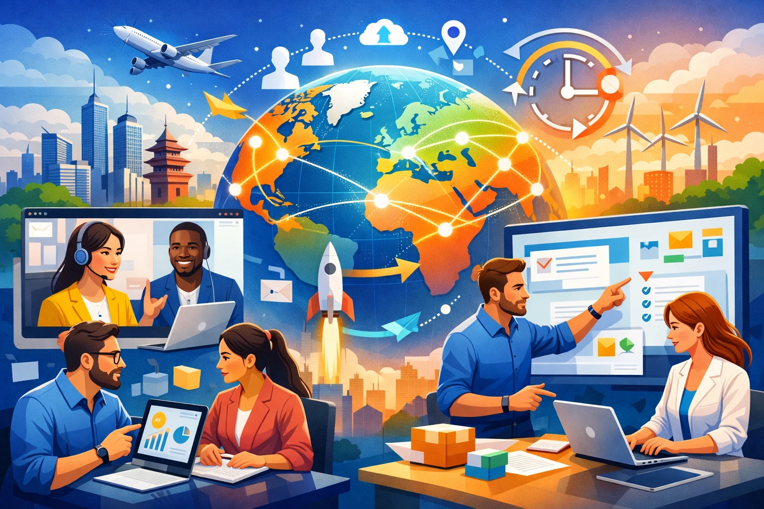 提升跨地域团队协作效率