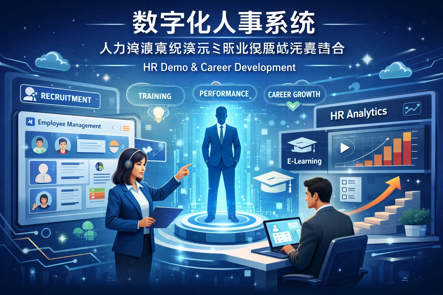数字化人事系统：人力资源系统演示与职业发展的完美结合