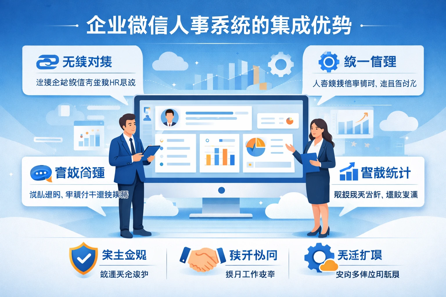 企业微信人事系统的集成优势