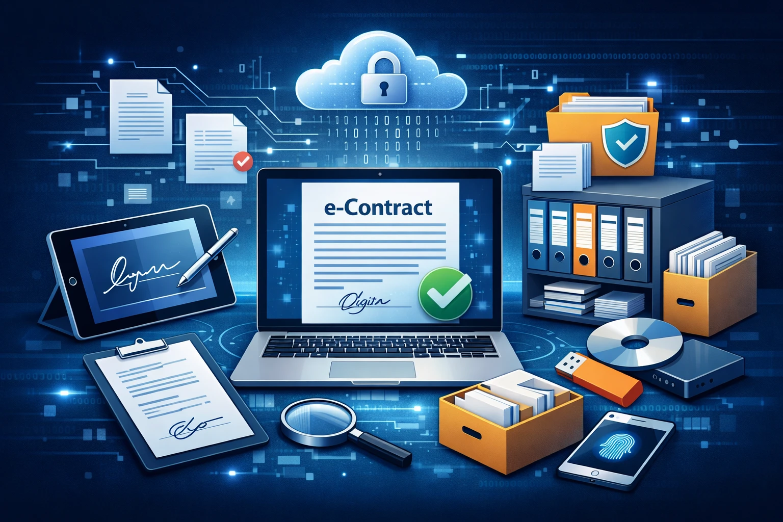 电子合同与档案管理