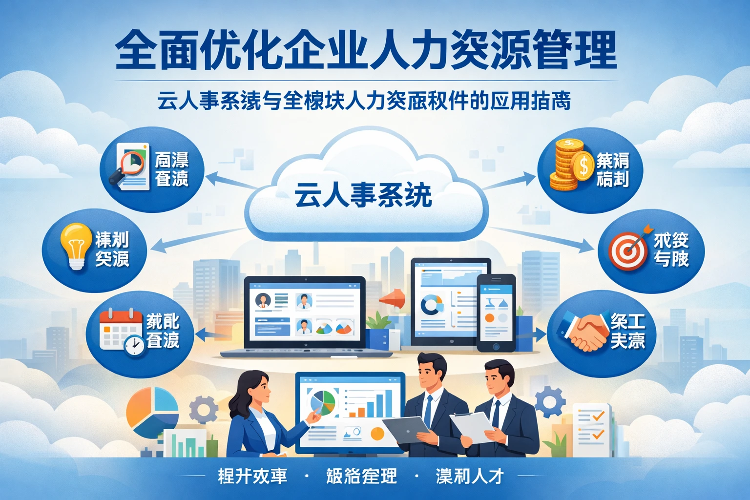 全面优化企业人力资源管理：云人事系统与全模块人力资源软件的应用指南