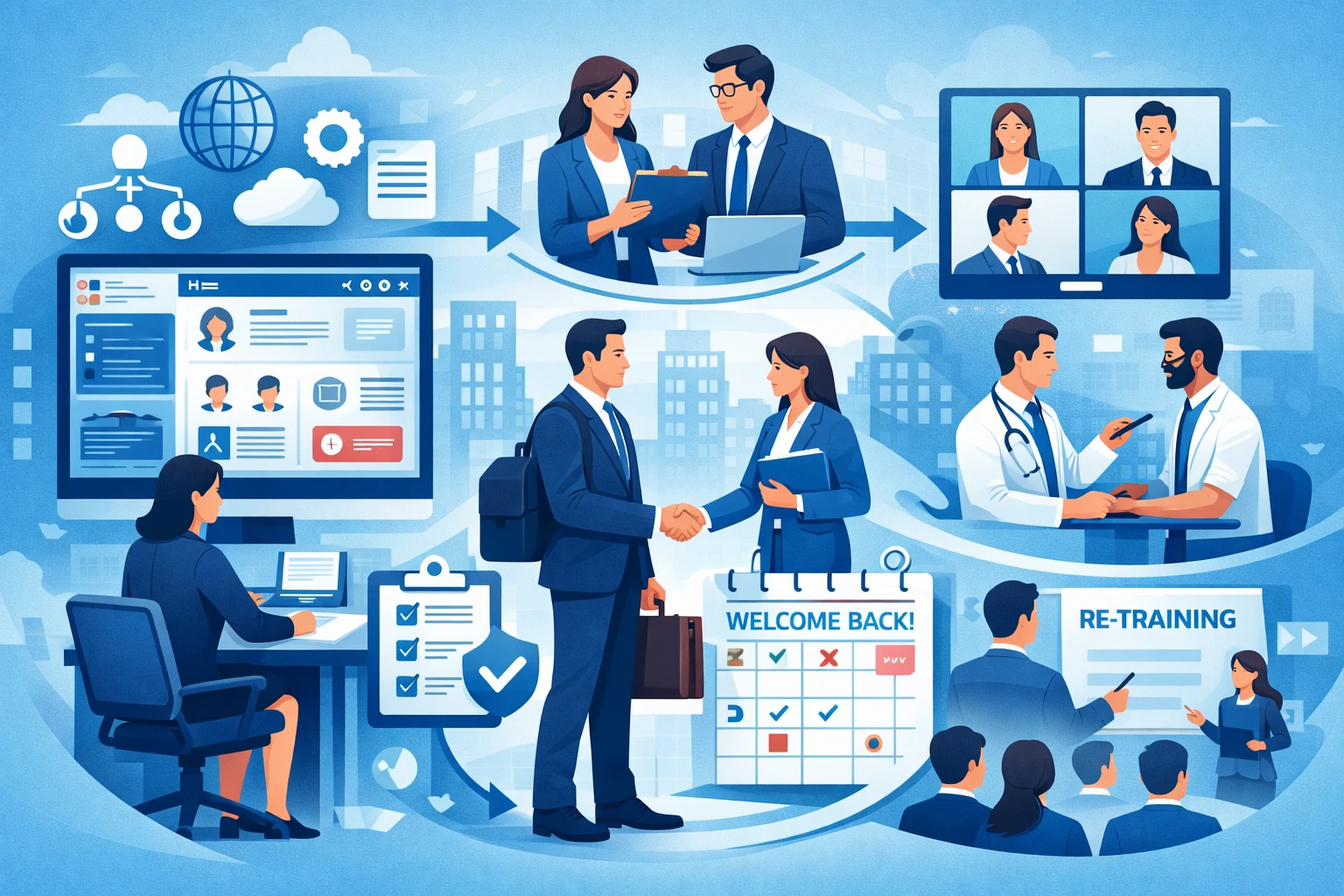 集团型人事系统与人力资源软件在员工复职管理中的关键作用