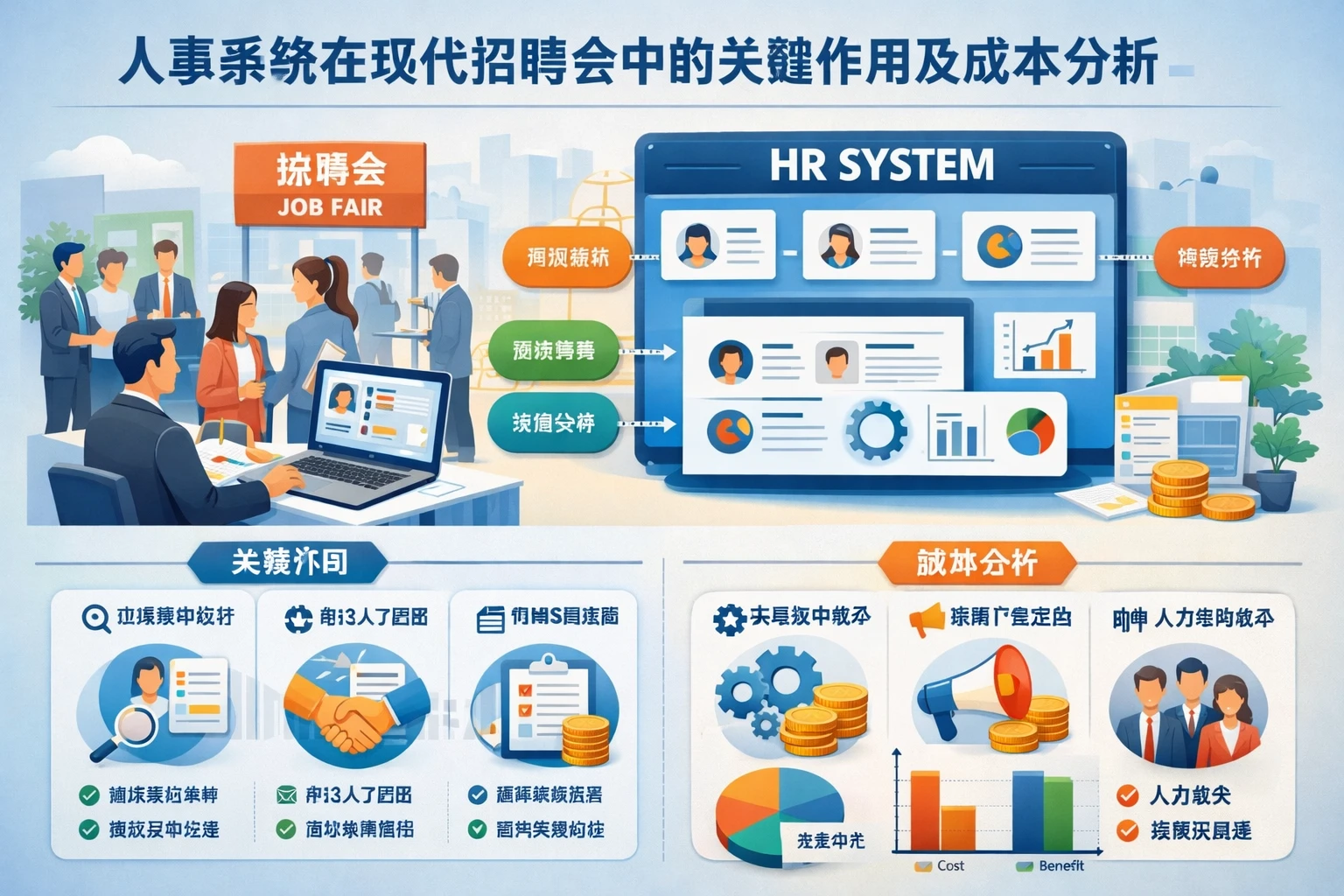 人事系统在现代招聘会中的关键作用及成本分析