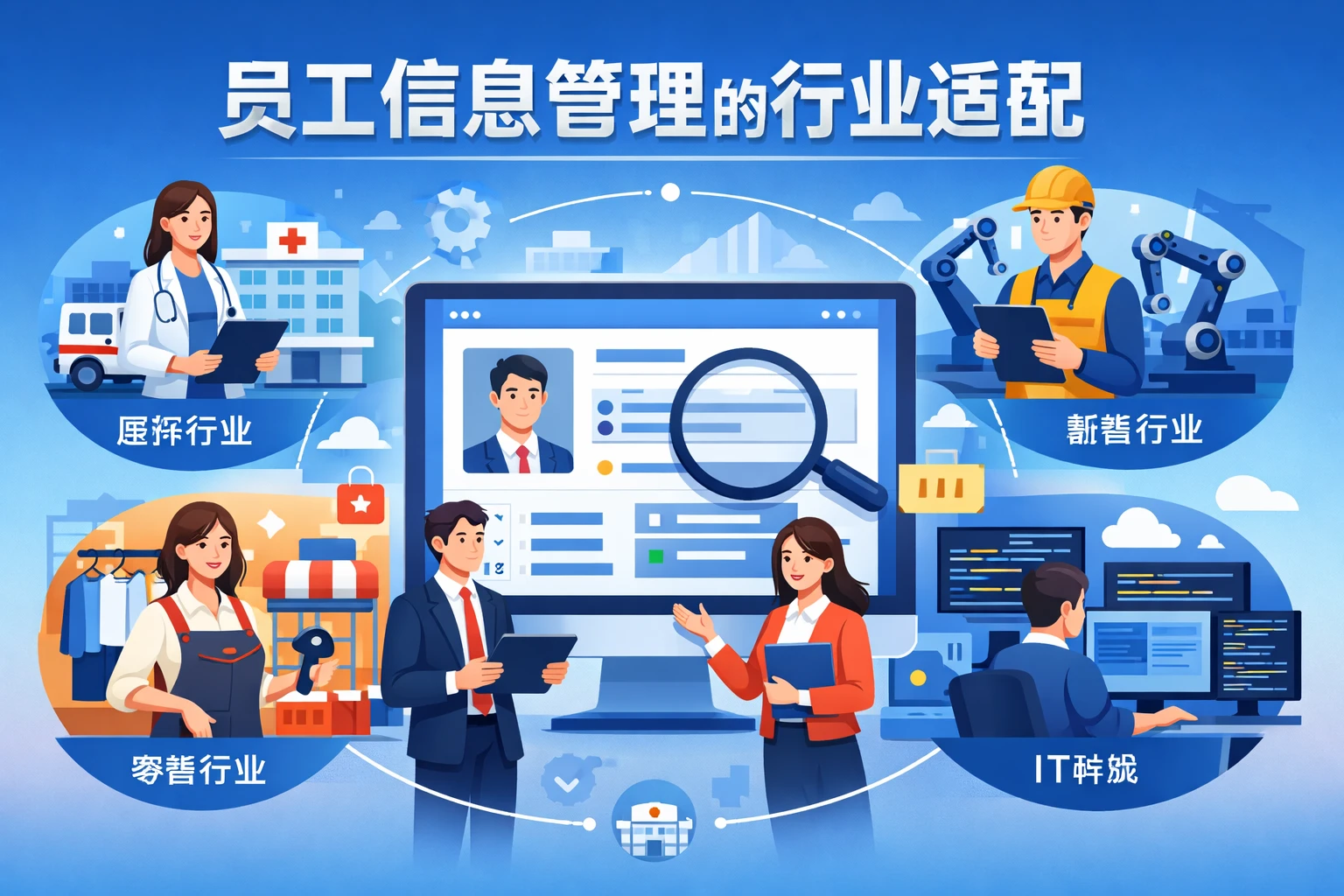 员工信息管理的行业适配