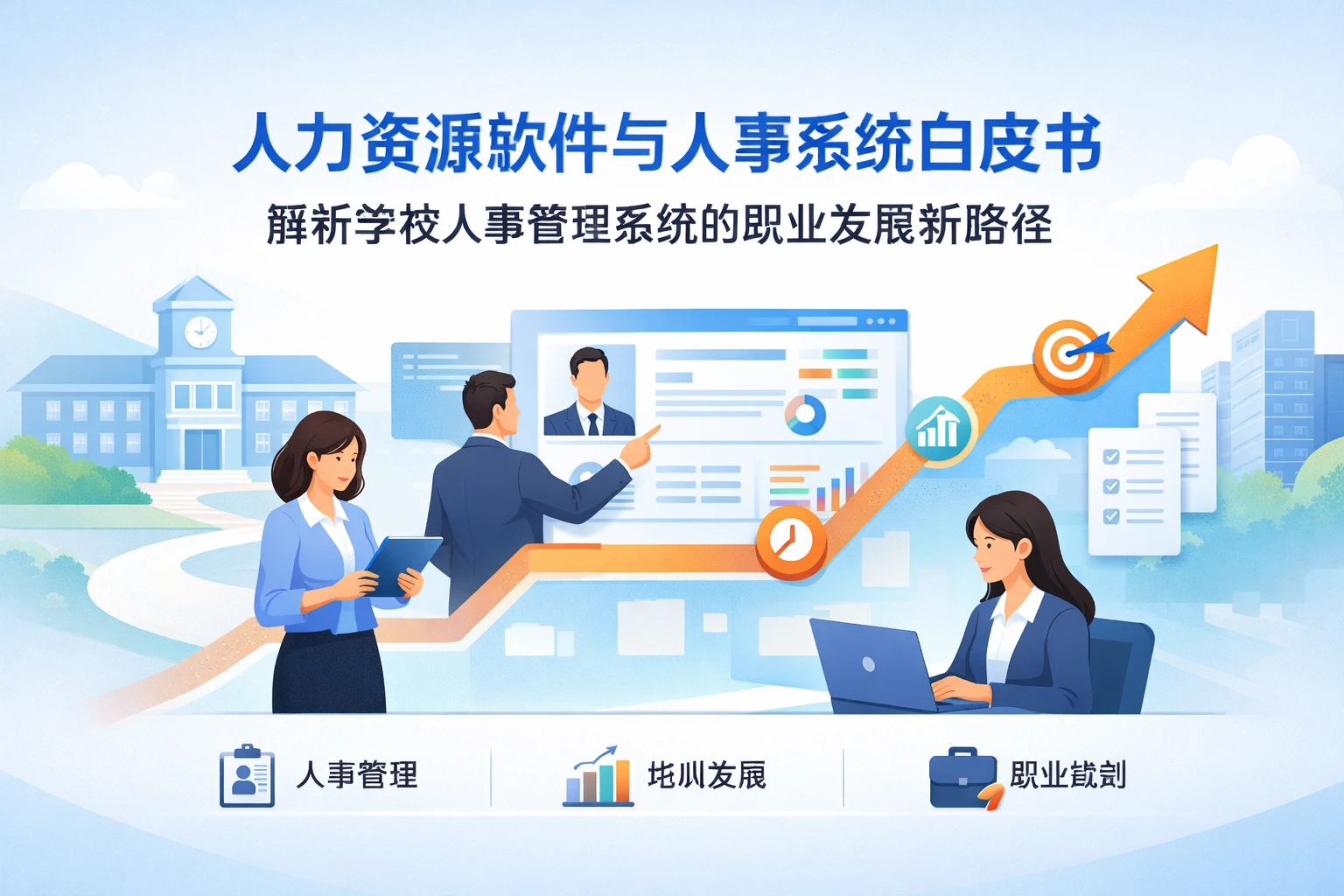 人力资源软件与人事系统白皮书：解析学校人事管理系统的职业发展新路径