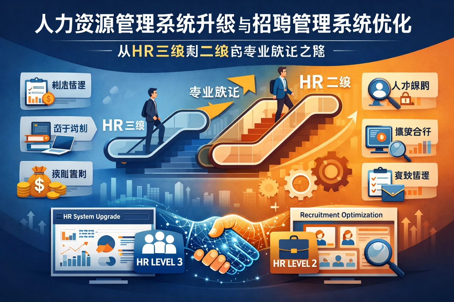 人力资源管理系统升级与招聘管理系统优化:从HR三级到二级的专业跃迁之路