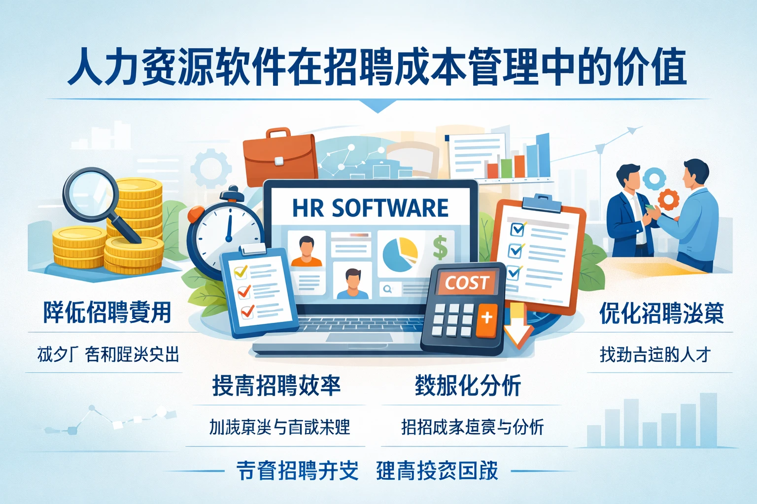 人力资源软件在招聘成本管理中的价值