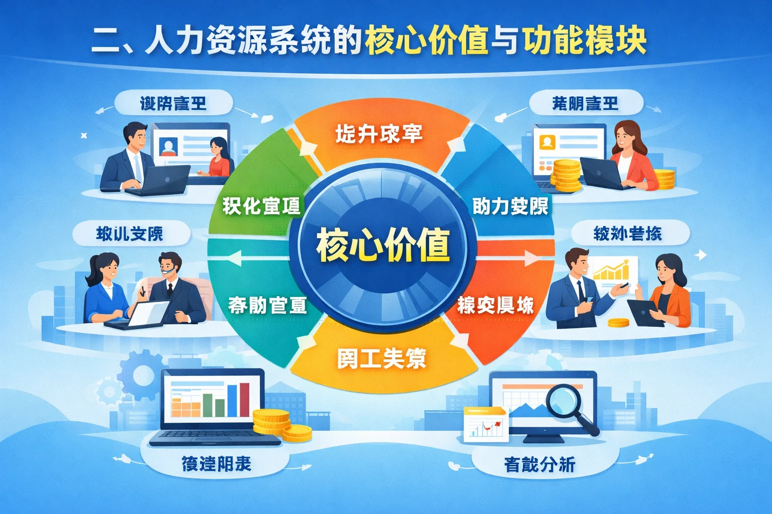 二、人力资源系统的核心价值与功能模块