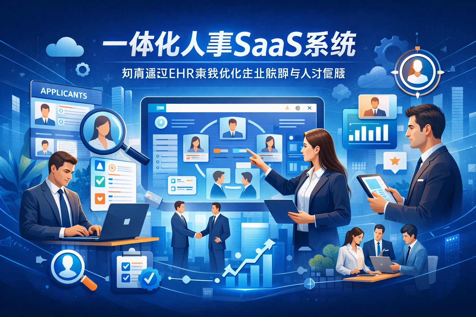 一体化人事SaaS系统：如何通过ehr系统优化企业招聘与人才管理