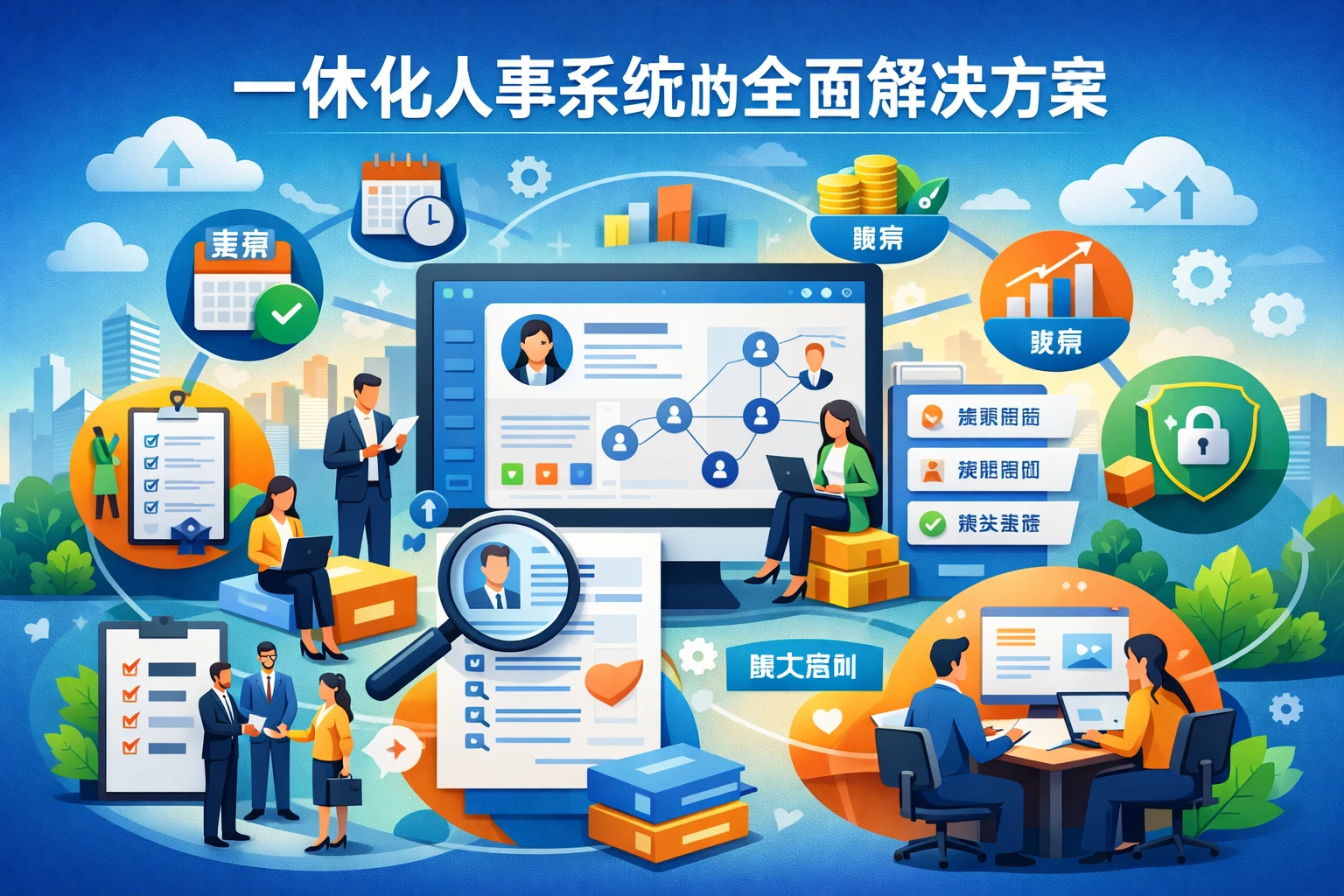 一体化人事系统的全面解决方案