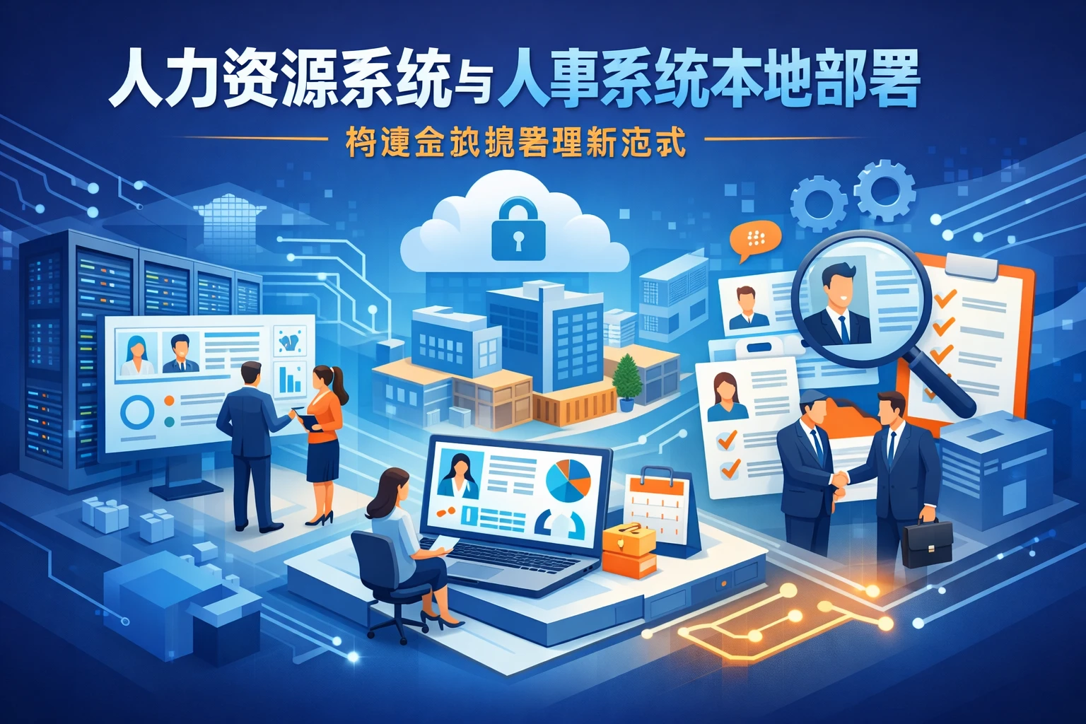 人力资源系统与人事系统本地部署：构建全流程管理新范式
