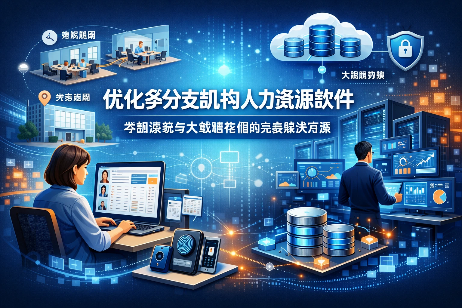 优化多分支机构人力资源软件：考勤系统与大数据存储的完美解决方案