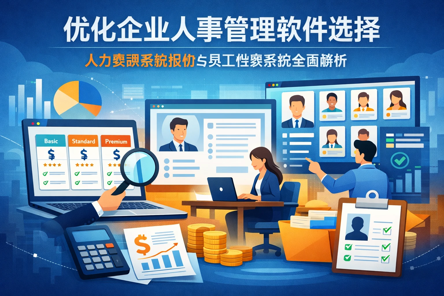 优化企业人事管理软件选择：人力资源系统报价与员工档案系统全面解析