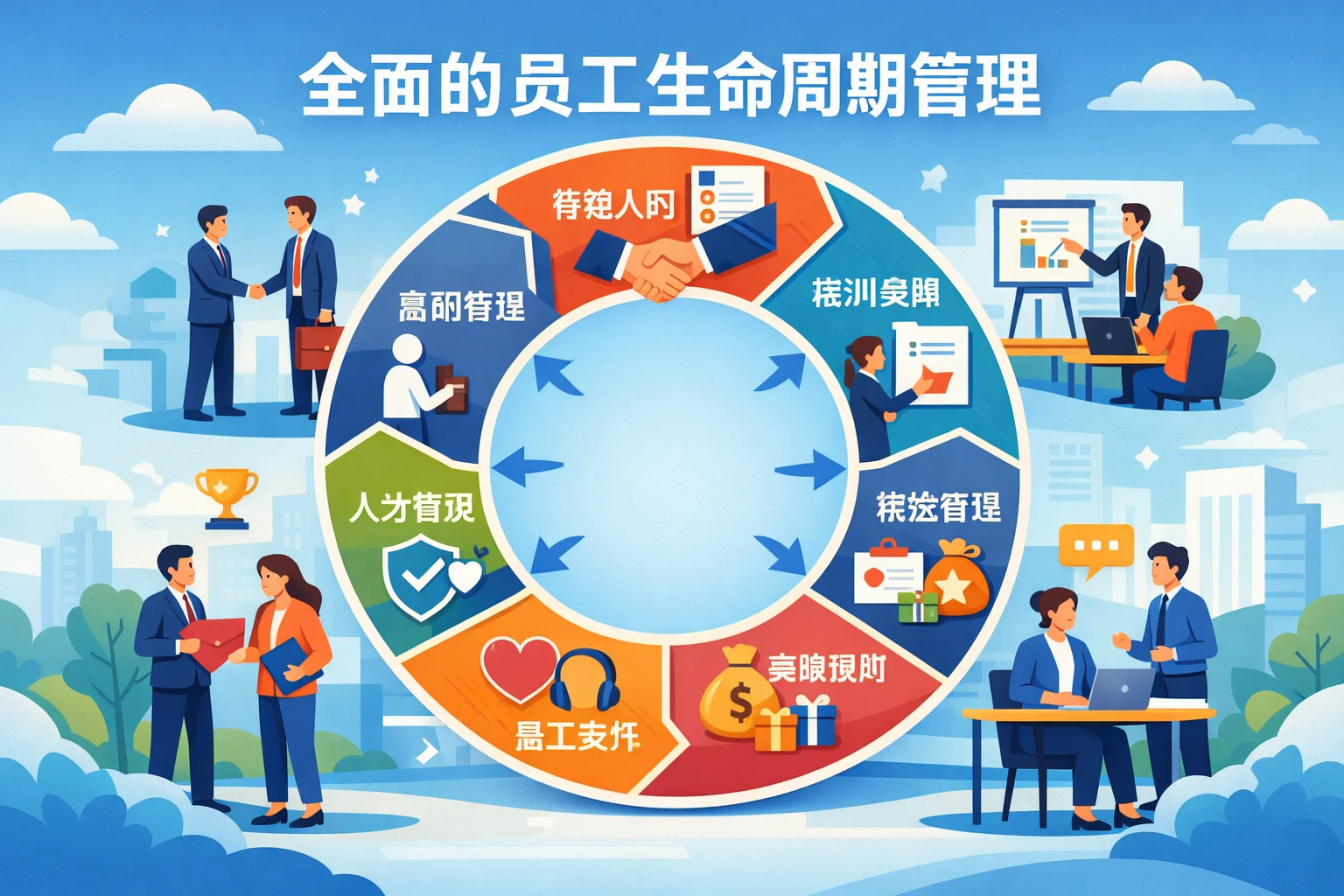 全面的员工生命周期管理