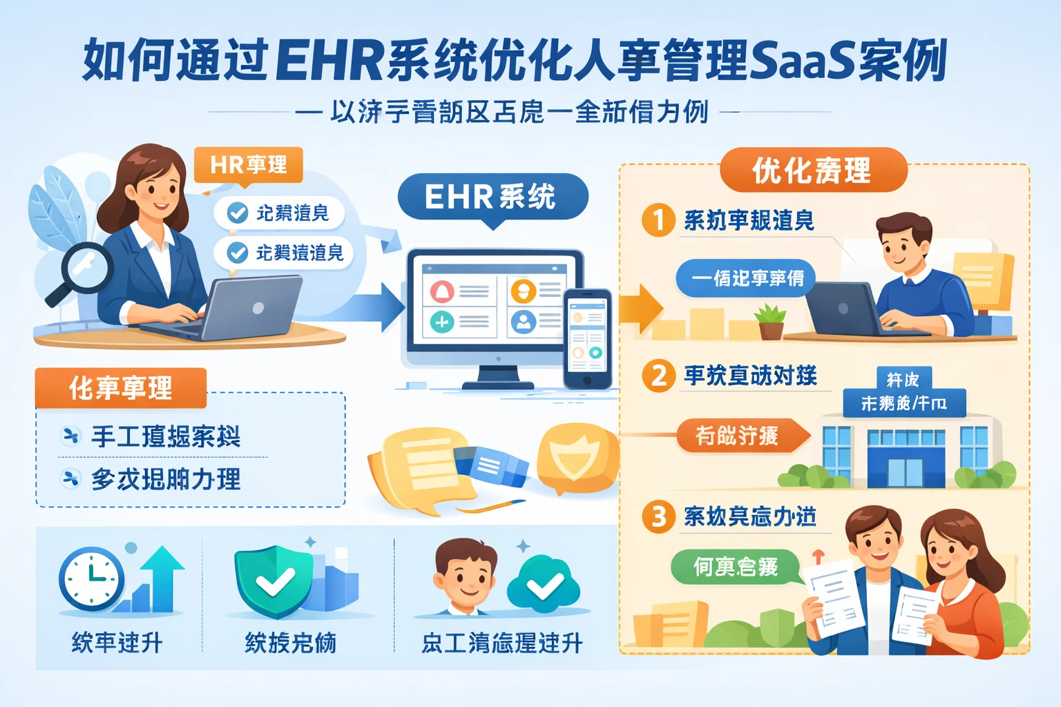 如何通过EHR系统优化人事管理SaaS案例——以济宁高新区五险一金新增为例