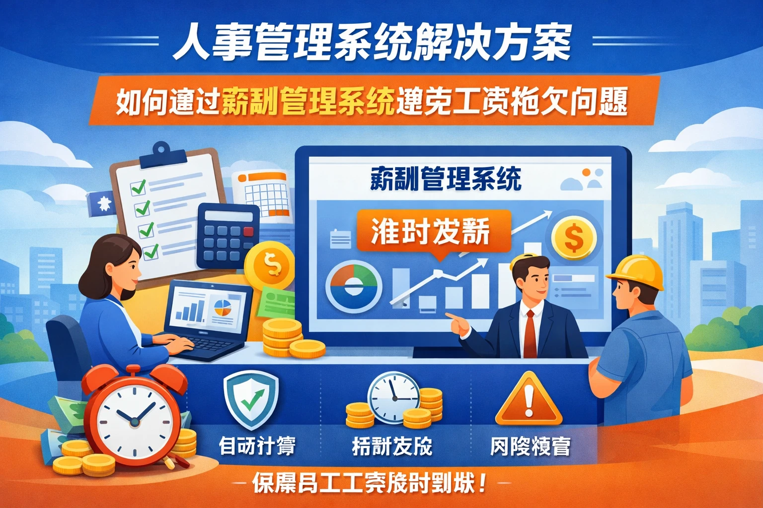 人事管理系统解决方案：如何通过薪酬管理系统避免工资拖欠问题