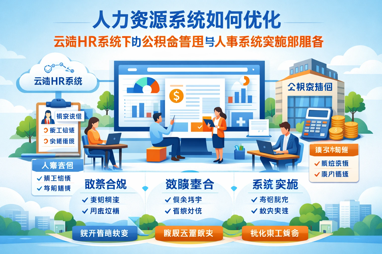 人力资源系统如何优化云端HR系统下的公积金管理与人事系统实施服务