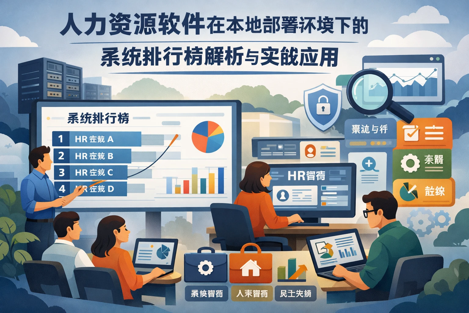 人力资源软件在本地部署环境下的系统排行榜解析与实战应用