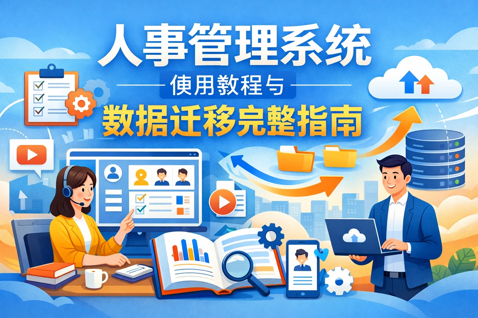 人事管理系统使用教程与数据迁移完整指南